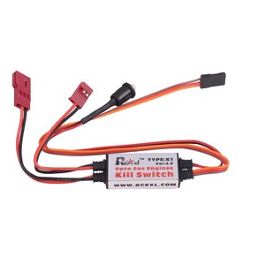 Interruptor de Apagado de Motor a Gas Rcexl Opto Tipo K1 Versión 2.0 para Avión RC - Product Image 1