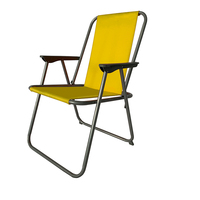 Chaise de camping de loisirs en gros, chaise de plage pliable portable