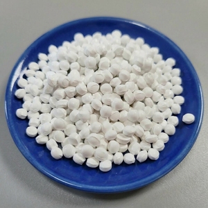 Masterbatch de PP Blanco de Calidad Consistente para Flejes de Plástico y Perfiles Extruidos con Excelente Tasa de Flujo de Fusión - Product Image 1