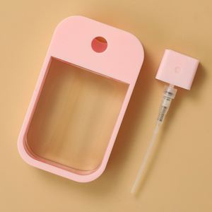 Custom Logo Empty Hand Sanitizer <b>Bottles</b> 45ml Perfume Mist <b>Spray</b> <b>Bottle</b> Pocket Sized <b>Plastic</b> Card <b>Spray</b> <b>Bottle</b> - Product Image 2