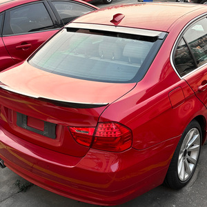 สปอยเลอร์หลัง BMW สีดำเงา ลายคาร์บอนไฟเบอร์ ABS ทรง Ducktail สำหรับฝากระโปรงท้าย E90 ซีรีส์ 3 ปี 2005-2012 - Product Image 3