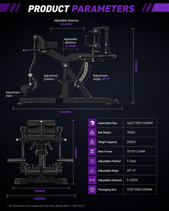 BM 2026 Nuevo Máquina Comercial de Hiperextensión Inversa y Desarrollo de Glúteos y Isquiotibiales para Gimnasio en Casa y Equipos de Fitness - Product Image 3