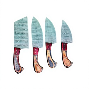 THEWIZ CRAFTS Couteau de cuisine en acier au carbone, robuste, durable, fait main, écologique, compatible lave-vaisselle, manche ergonomique, forgé à la main - Product Image 1