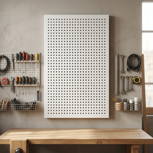 Panel de Aleación de Aluminio Acústico Ignífugo Perforado Impermeable con Revestimiento de PVDF, Diseño Moderno para Uso Exterior en Centros Comerciales y Quioscos - Product Image 1