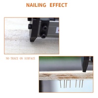 XINYI OEM PIN625 Agrafeuse pneumatique à air, échappement supérieur, 180 agrafes/min, machine de fixation sans tête sécurisée, pour cadres photo, avec cordon