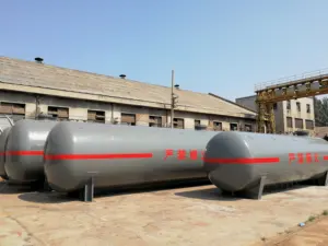 Tanque de armazenamento horizontal de GLP de 2,5 toneladas em promoção