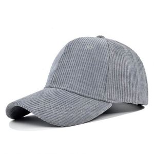 Casquette de baseball en velours côtelé unisexe en gros, brodée, vierge, réglable, personnalisable, couleurs et logo, utilisation promotionnelle - Product Image 4