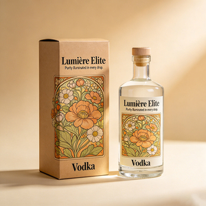 Boîte d'emballage de vodka de luxe haut de gamme à fermeture magnétique rigide, boîte à <span class=keywords><strong>liqueur</strong></span> robuste avec insert en mousse EVA, coffret cadeau pour spiritueux haut de gamme - Product Image 4