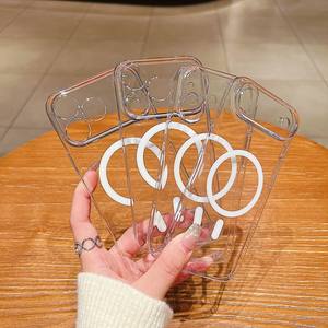 Custodia Anti-Ingiallimento in PC da 1,2 mm per <span class=keywords><strong>iPhone</strong></span> 17 Pro Max, <span class=keywords><strong>Accessori</strong></span> per Telefoni Cellulari, <span class=keywords><strong>Cover</strong></span> Trasparente con Ricarica Wireless per <span class=keywords><strong>iPhone</strong></span> - Product Image 1