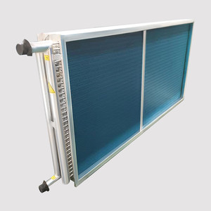 وحدة مكثف تبريد هواء بالسحب الهوائي من الفولاذ المقاوم للصدأ، مبرد سطحي ذو زعانف على شكل V، مبخر، مبرد جاف، OEM - Product Image 1