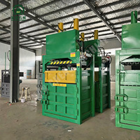Compacteur hydraulique vertical pour déchets de carton, presse à papier industrielle manuelle pour le recyclage