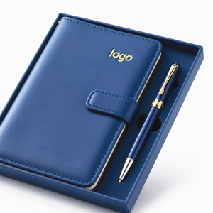 Khuyến mại bìa cứng notepad Tạp Chí máy tính xách tay in logo kinh doanh máy tính xách tay và bộ bút - Product Image 3
