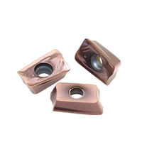 ACME R390-11T308M Plaquettes de fraisage à émbout en carbure de tungstène revêtues PVD, forme losange, HRC65, Garantie 3 ans, ODM OEM, pour fraisage à fort déplacement