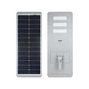 Outdoor IP65 60W/80W/100W Integrated Solar Street Lamp Die-casting Aluminum <b>LED</b> <b>Light</b> Manufacturer Direct Solar Road <b>Light</b> 408B - Product Image 2