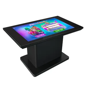43英寸55英寸触摸屏互动桌液晶广告展示会议智能安卓茶咖啡数字标牌桌