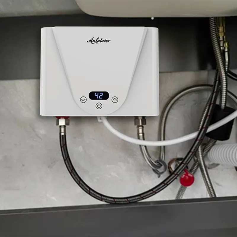 Chauffe-eau électrique instantané 3000w 220v, pour la salle de bain, électrique, chauffage rapide de l'eau, eau chaude, en stock
