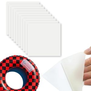 Abendo Inflatable vá sửa chữa <span class=keywords><strong>Kit</strong></span> TPU 7x7cm Heavy Duty không thấm nước các bản vá lỗi cho không khí nệm, hồ bơi nổi, DIY sửa chữa giải pháp - Product Image 4