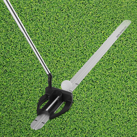 Règle d'entraînement de golf en alliage d'aluminium, 3 sections amovibles, avec échelle graduée, pour l'enseignement familial, portable et durable - Meilleures ventes