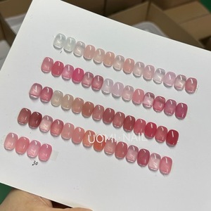 Set de 12 Geles de Uñas Transparentes con Efecto Jade, Secado Rápido, Blanqueadores, Tono Piel Natural, Base Roja Saludable, Gel Jelly para Uñas - Product Image 5