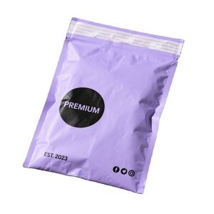 Private Design Recycled Poly Custom Color Waterproof Bio-degradable Disposable Mailers Custom Shipping Bags Clothing Shoes <b>Socks</b> - Product Image 1