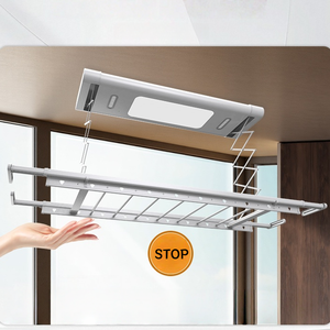 Remote control lifting fully automatic home balcony telescopic voice control intelligent voice electric drying rack - Product Image 5