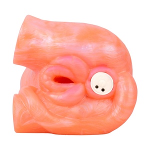 Masturbador Masculino GEEBA con Forma de Vagina de Gato Naranja, Masajeador de Próstata, Copa de Masturbación Vibrante Suave y Firme, Juguetes Sexuales Masculinos al por Mayor - Product Image 5