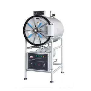Chinese supplier 150 200 280 400 500 liters Big Horizontal Cylindrical Pressure Steam Sterilizer, Stainless Steel Autoclave