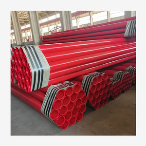 Ống chữa cháy hệ thống phòng cháy chữa cháy ống thép carbon <span class=keywords><strong>erw</strong></span> rãnh ống màu Đỏ Epoxy kim loại ống thép ống - Product Image 4