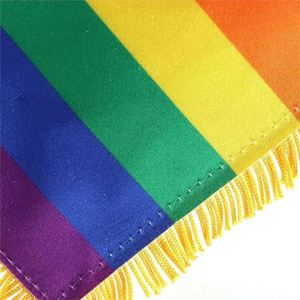 ธงมินิเกย์ไพรด์แบบสองด้านสำหรับตกแต่งกระจกมองหลังรถยนต์ พร้อมถ้วยดูด - Product Image 4