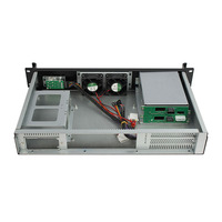 Casing Server Penyimpanan Full Tower Macase Short Body 1.5U dari Aluminium Alloy dengan Bay HDD, Panel Samping Mini-ITX, Kipas, dan Stok Tersedia