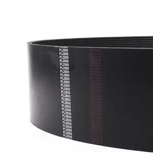 High Quality Custom Ruber V-ribbed Belt Belt Pl2500 For Logistics Conveyor