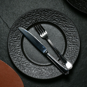 ชุดจานชามเซรามิคสีทองสไตล์วินเทจหรูหราสไตล์ยุโรปสำหรับตกแต่ง - Product Image 2