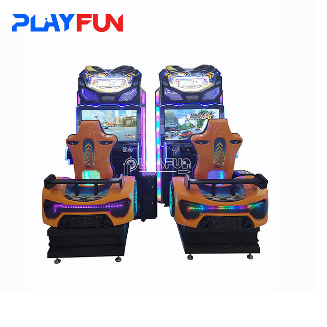 Coin Operated Full Motion Vibration Seats Move Driving Simulator Car Racing Simulator Racing Arcade Games Machine