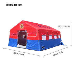 GodsWord Factory Inflatable Medical <strong>Refugee</strong> <strong>Tent</strong> Outdoor Large <strong>Unhcr</strong> Fire Relief Disaster Air <strong>Tent</strong> for Earthquake - Product Image 3