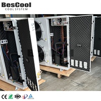 BesCool nouvelle unité de condensation refroidie par air de compresseur à défilement 6HP pour hôtels de restaurant de vente au détail avec composant de moteur central
