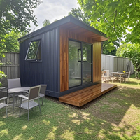 Mini-bureau préfabriqué portable à faible coût pour jardin et cour arrière, prix de vente du petit bureau conteneurisé préfabriqué