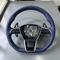 Volant en cuir personnalisé pour Audi A3 8V 8L A4 B8 B9 8J Q3 Q5 S4 B8.5 Q7 A5 R8 RS3 B7 A6 C8 C7 TT – Vente en gros