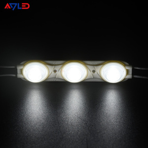 Module de panneau lumineux publicitaire haute puissance 24V Chaud/Naturel/Blanc 16*27 ° Module LED à angle de faisceau 3W 12V pour panneau publicitaire extérieur - Product Image 5