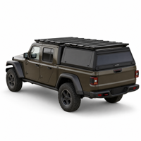Capot rigide en aluminium pour camionnette, étanche, scellé, profil bas, verrouillable, pour pick-up pleine grandeur, OEM ODM