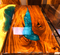 Résine époxy transparente, durcissante, pour table en bois dur, cristal, durcisseur de sol et de meubles, liquide