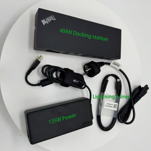 Hub Thunderbolt 3 Tipo-C 40AN al por Mayor, Estación de Acoplamiento Multipuerto para <span class=keywords><strong>ThinkPad</strong></span> X1 T480 X390 P1 y para Portátiles MacBook - Product Image 4