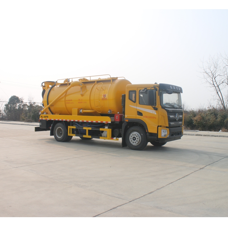 Лучшая цена Dongfeng 15000L 15CBM 4x2 вакуумный септический фекальный всасывающий Автоцистерна для очистки сточных вод