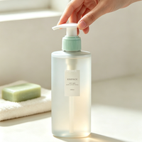 Pompe à lotion en plastique à col lisse avec verrouillage gauche-droite, idéale pour les flacons de shampoing, de gel douche et de cosmétiques – Meilleure vente