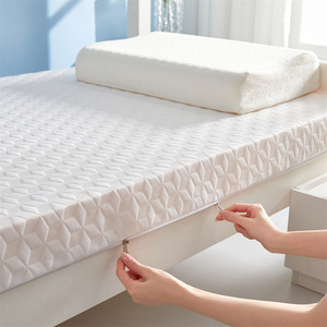 Medium Firmness Cooling Memory Foam <strong>Mattress</strong> Modern Wave Sponge Cushion for School Bedroom Dormitories Rolled up Removable - Product Image 3
