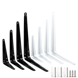 Wall-Mounted Triangular Steel Bracket with Iron Material Fixed Layer Board Partition Board Support Load-<b>Bearing</b> Wall <b>Accessories</b> - Product Image 1