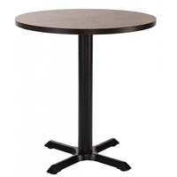 Bases de table de restaurant d'occasion en fonte modulaires morden X Prong