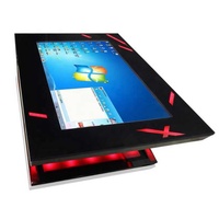 Écran tactile capacitif TFT LCD de haute qualité pour restaurant, bar, table numérique intelligente multi-touch pour hall d'exposition, garantie 1 an