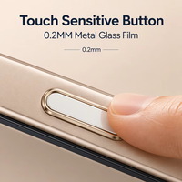 Protection de bouton métallique pour iPhone 16 17 18 Pro Max – Cache-bouton tactile de contrôle de l'appareil photo