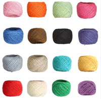 Chanvre sisal Manila Duty nature2 mm 3 mm vert brun fil de jute torsadé ficelle corde tomate plante ficelle boule bobine