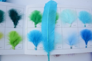 <span class=keywords><strong>Auga</strong></span> Quill pluma de pavo para manualidades DIY tocado sombrero pelo disfraz Cosplay accesorio carnaval fiesta boda hogar Decoración Floral - Product Image 2